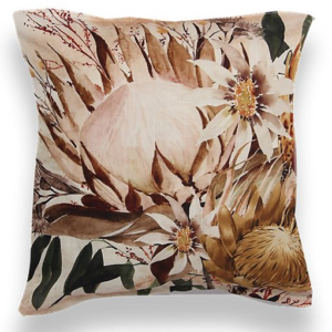 Brown Protea Scatter Cushion