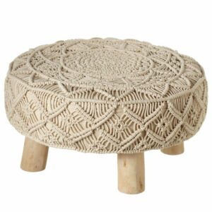 Macrame Ottoman
