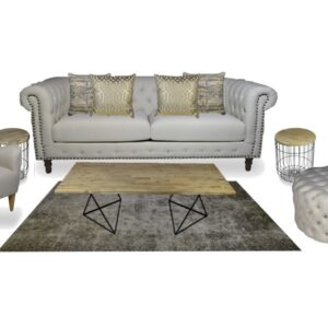 Off-White Chesterfield Lounge Pocket