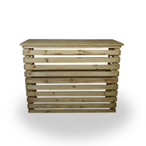 Raw Wood Bar Counter