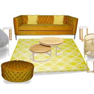 Yellow Benedicto Lounge Pocket