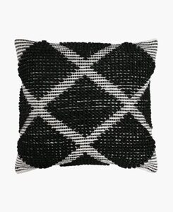 Jute Scatter Cushion - Black