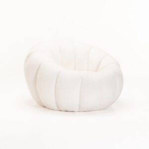 Leano Occasional Chair - Off-White - Bouncle