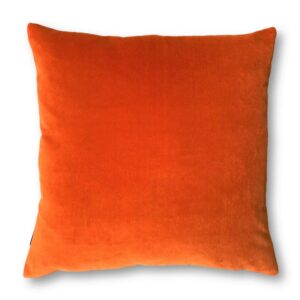 Orange Scatter Cushion - Velvet